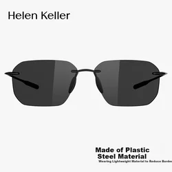 Helen Keller Unisex naočare za sunce, Crne