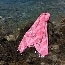 Lessentiel Maison Peškir za plažu 100x180cm Pink