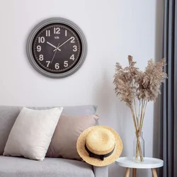 Wallity Zidni sat Auris, 34x34 cm, Sivi