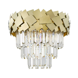 Brilagi - LED kristalni plafonski luster MIRAGE 6xE14/40W/230V