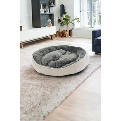 Paws & Whiskers Krevet za kućne ljubimce, Sivi