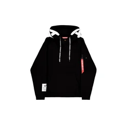 ALPHA INDUSTRIES Majica črna