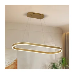 Brilagi - LED luster na sajli PONDIE LED/44W/230V 80x30 cm zlatni