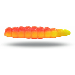 Magična vaba za postrvi B-Maggot 2,5 cm česen oranžna/rumena