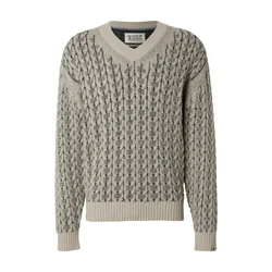 SCOTCH & SODA Pulover svetlo bež/črna