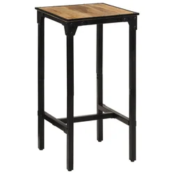 Barski stol 60 x 55 x 107 cm od masivnog grubog drva manga