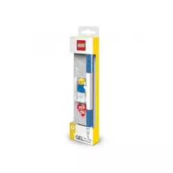 LEGO Gel pero z mini figuro, modra - 1 kos