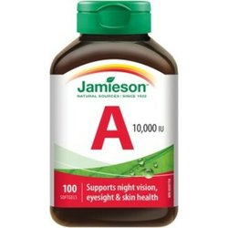 Jamieson Vitamin A 10.000 IE 100 kapsul