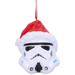 Božićna igračka Nemesis Now Movies: Star Wars - Santa Hat Stormtrooper, 8 cm