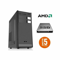 Računalo INSTAR Master A4 7300 GT, AMD A4 3.8GHz, 8GB, SSD 240GB, AMD Radeon R5 Series, DVD-RW, 5 god jamstvo 