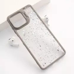 Maska Crystal Dots za Samsung A06/ A065F srebrna