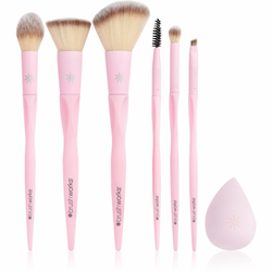 Set Četkica za Lice i Oči sa Sunđerom Must-Have Brushworks Kozmo