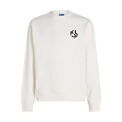 KARL LAGERFELD JEANS Majica Monogram volneno bela