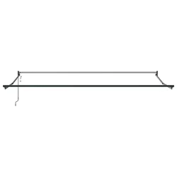 Electric Awning Frame 4 x 2 m Antracit Prašno barvan aluminij