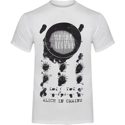 Alice In Chains Oscilloscope White XL Majica