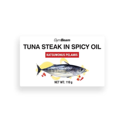GymBeam Tuna steak in spicy oil