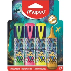 Maped text marker fluo peps 1/4 dragon ( m740713 )