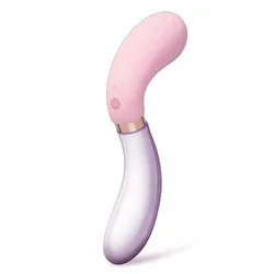 Secret Kisses Glass S Shape Vibe Pink