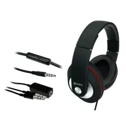 SANDBERG slušalke Playn Go Headset, črne