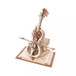 Rokr 3D Drvena slagalica - Muzička kutija Magično Violončelo AMK63