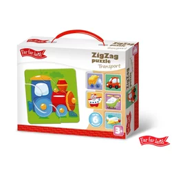 Daljna dežela Puzzle ZigZag desno 6 slik