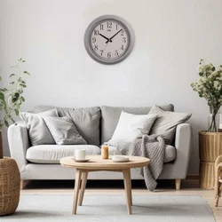 Wallity Zidni sat Beta, 38x38 cm, Sivi