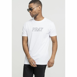 Pray Hands Tee white