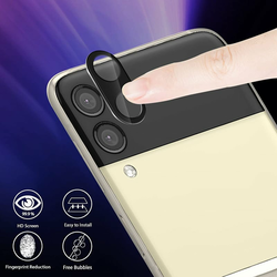 MOCOLO - Silk HD PRO staklo za kameru - Samsung Galaxy Z Flip 3 5G - crno