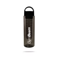 GymBeam Sportska flaša sa infuzorom All-Black 700 ml