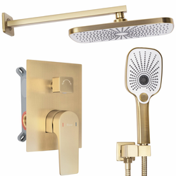 Komplet za prhanje REA MOBY Brush Gold