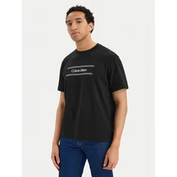 Majice Calvin Klein Ss 20S Eu Spw Standard Graphic Tee Black L