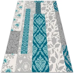 Decormat Vinil preproga Mozaične rože 100x150 cm