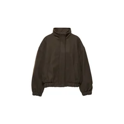 Pull&Bear Prehodna jakna čokolada