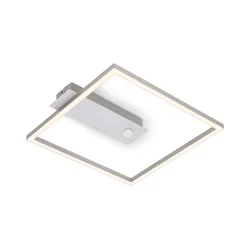 Briloner - LED plafonsko svetlo sa senzorom FRAME LED/14W/230V 3000K 30x32 cm mat hrom