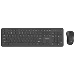 Gembird KBS-WPS-01 Slim Pro Business bežični desktop set, crna, US raspored