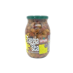 OLIVE TAGGIASCA IZKOŠČIČENE V OLJČNEM OLJU CARBONE