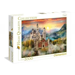 Clementoni 2000-delna sestavljanka. HQ Neuschwanstein