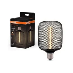 LED prigušiva sijalica DECOR FILAMENT E27/3,5W/230V 1800K crna - Osram