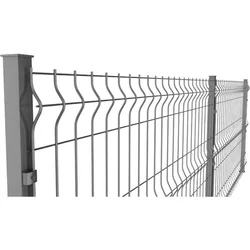 3D PVC Panelna ograda 2,5m antracit 4mm H=1.53m