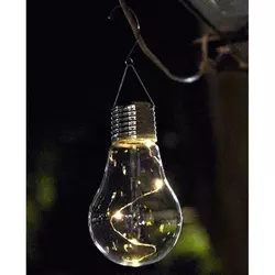 BAUHAUS viseća solarna svjetiljka u obliku žarulje