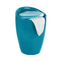 WENKO 20625100 - Stolica CANDY 36x50,5 cm tirkizna/crna