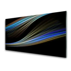 tulup.si Steklena slika Abstrakcija graphics 100x50 cm 2 obešalnika