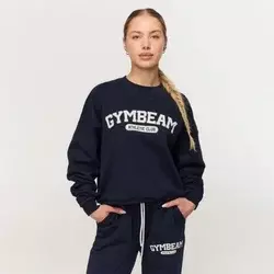 GymBeam Women‘s Varsity Sweatshirt Blue
