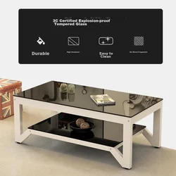 Fanshe Klub sto, 100x45x50 cm, Beli