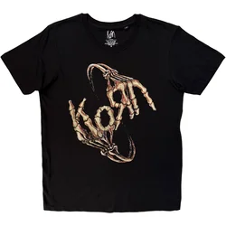 Korn Skeleton Hands Black XL Majica