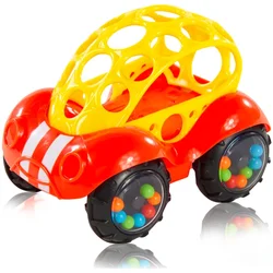 Oball Rattle & Roll avtomobilček za otroke Red 3m+ 1 kos