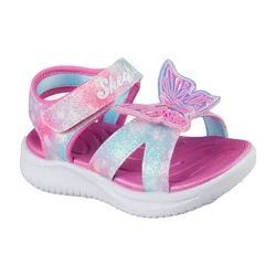 Skechers Sandale za devojčice S Lights Jumpsters Sandal-Bu, 303109N-PKMT, Roze