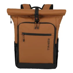 Travelite Briize Backpack M Roll-Up Curry