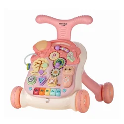 Free2Play® Hodalica i aktivni sto Walk&Play 2u1 – Roza