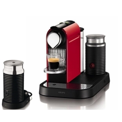 KRUPS aparat za kavu NESPRESSO CITIZ & MILK XN730510 + POKLON AEROCCINO PJENILICA MLIJEKA CRVENI